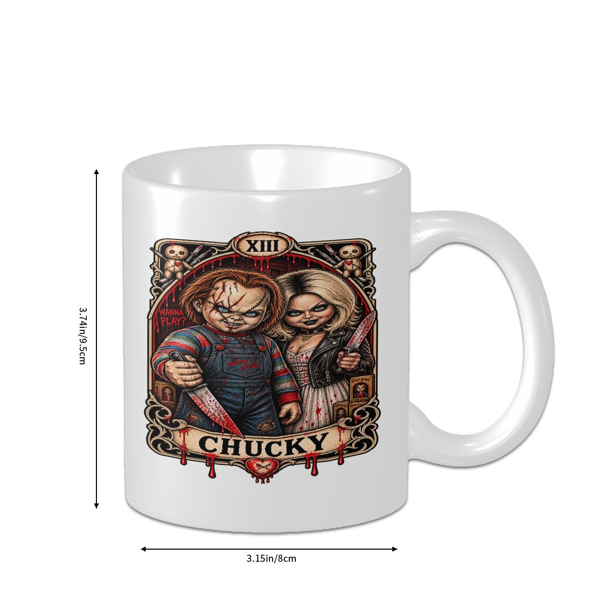 Chucky Ceramic Coffee Mug (11oz)