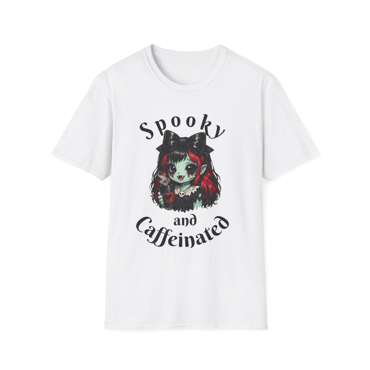 Spooky and Caffeinated T-Shirt