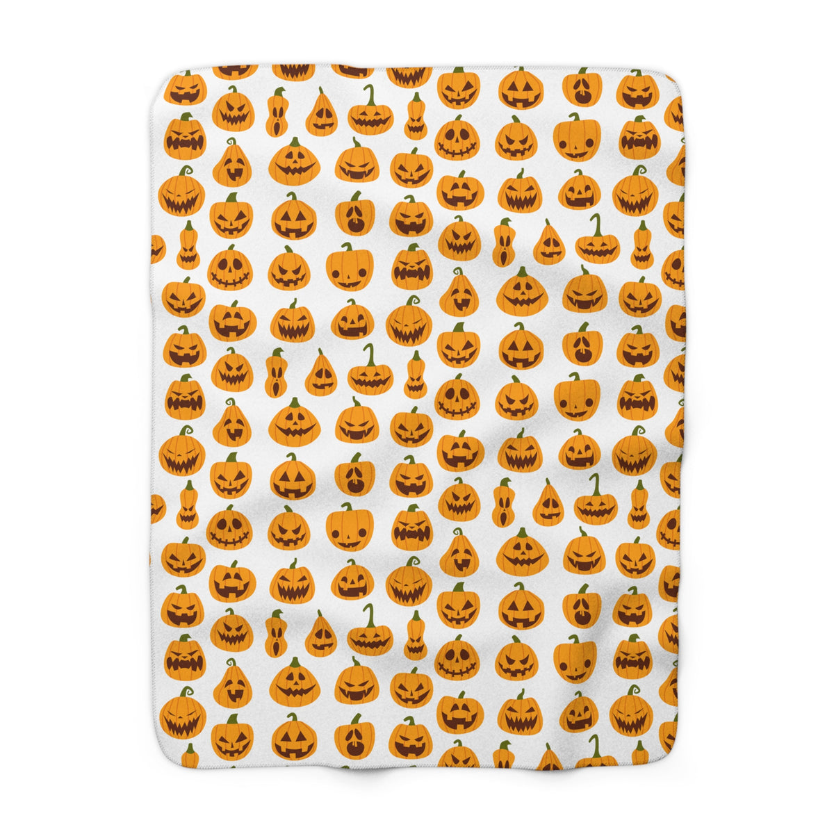 Pumpkin Sherpa Blanket