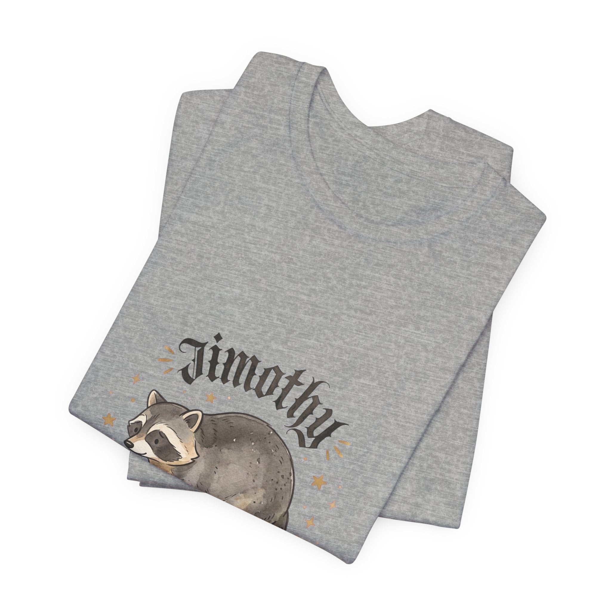 Compact Raccoon Illustration Tee | Seattle mascot, quirky wildlife