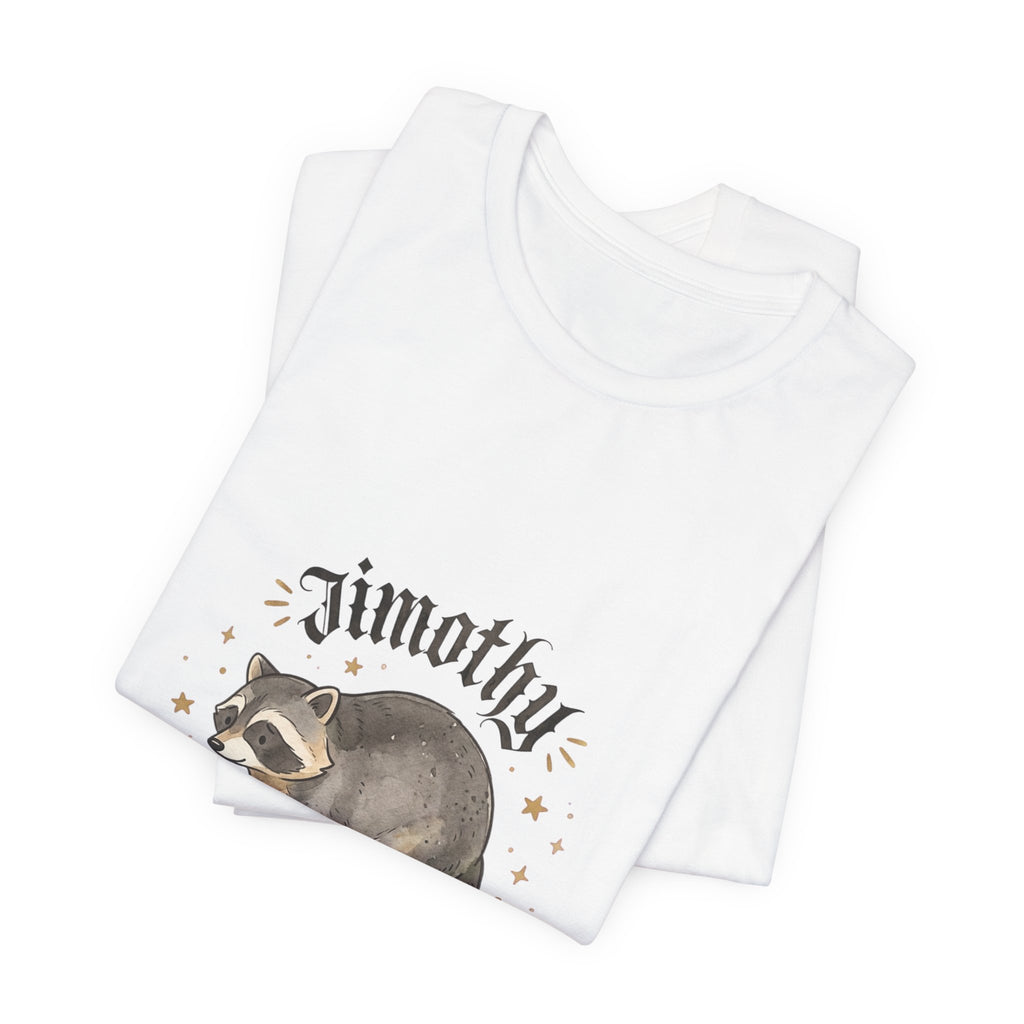 Compact Raccoon Illustration Tee | Seattle mascot, quirky wildlife