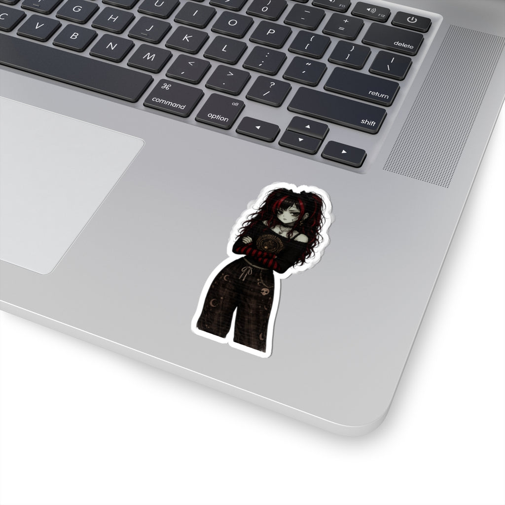 Grumpy Ghoulie Sticker