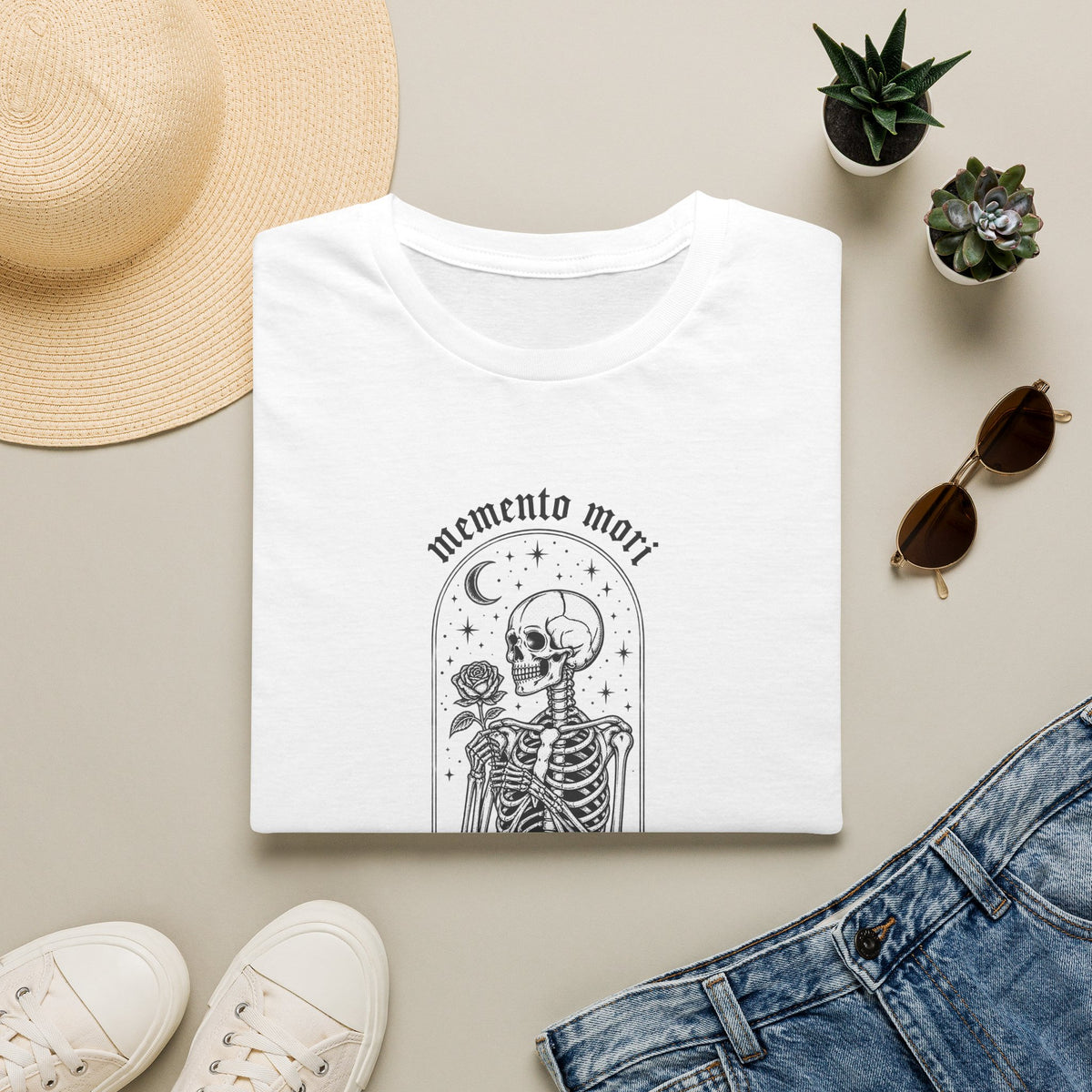 Unisex Memento Mori Softstyle T-Shirt