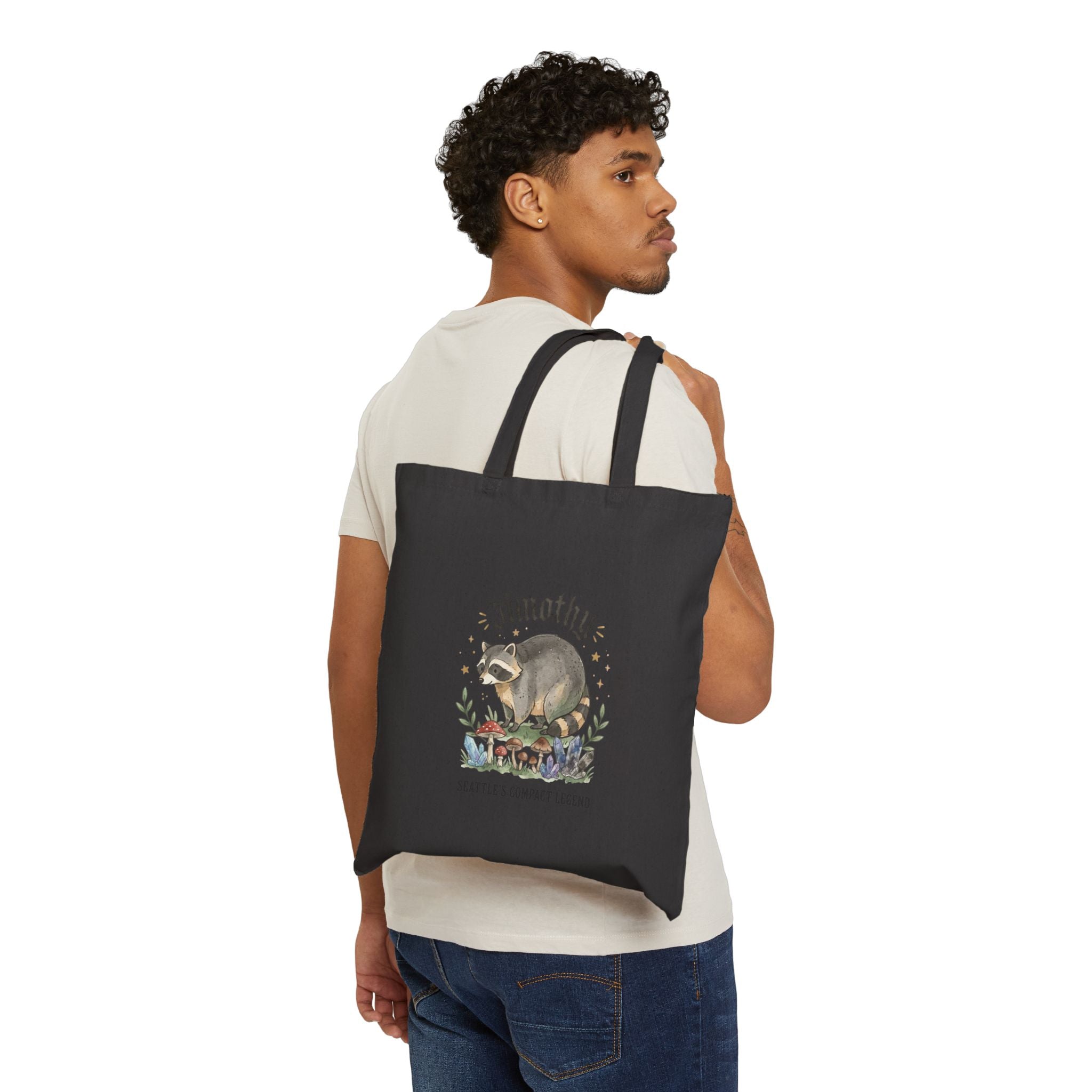 Compact Raccoon Illustration Tote | Seattle wildlife, Meme Mascot