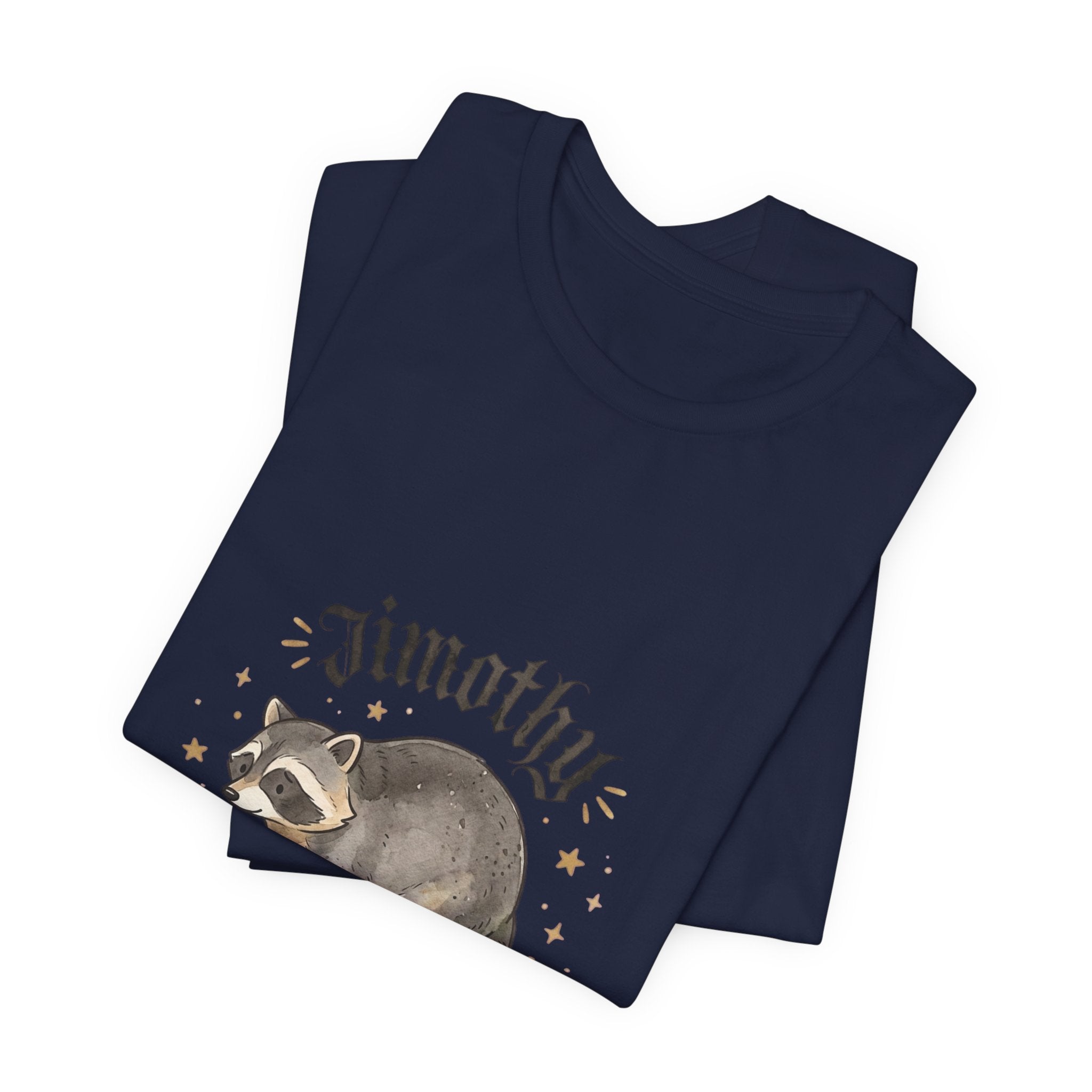 Compact Raccoon Illustration Tee | Seattle mascot, quirky wildlife