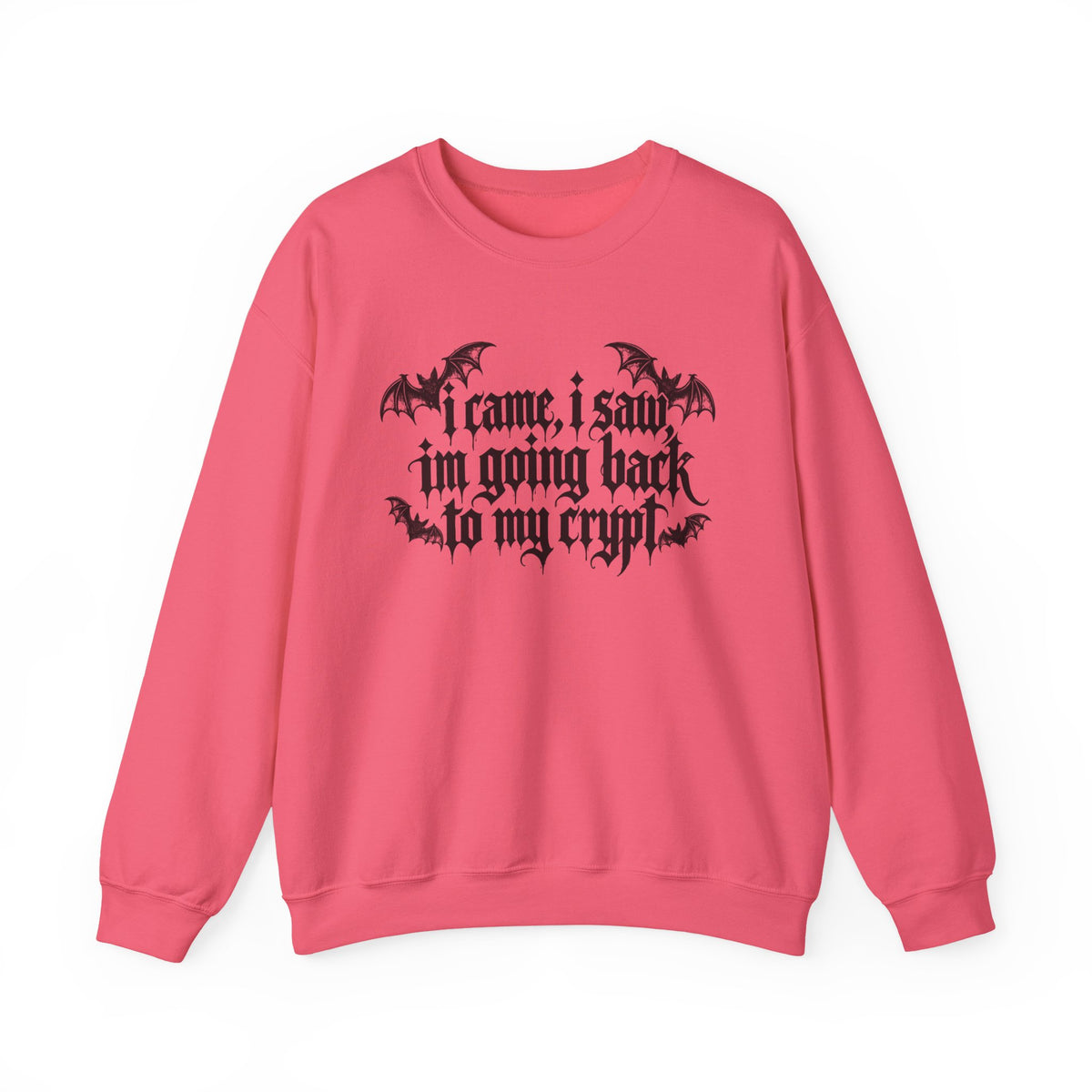 I Came, I Saw, I'm Going Back to My Crypt Sweatshirt