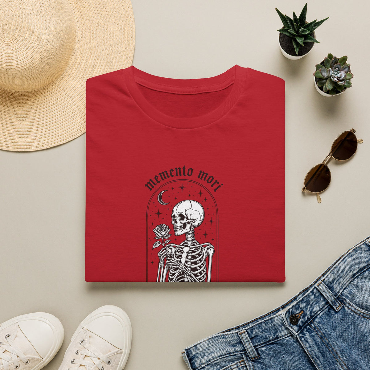 Unisex Memento Mori Softstyle T-Shirt