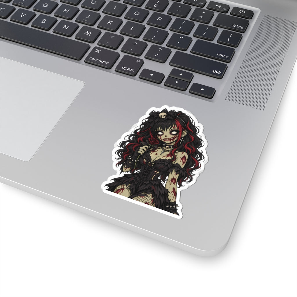 Grumpy Ghoulie Sticker