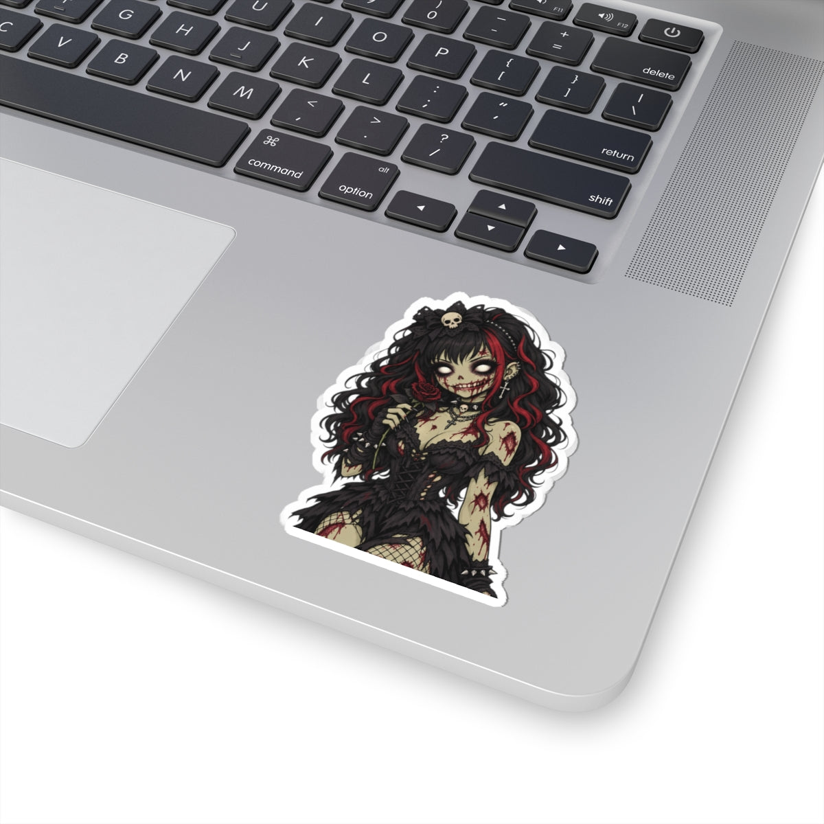 Grumpy Ghoulie Sticker