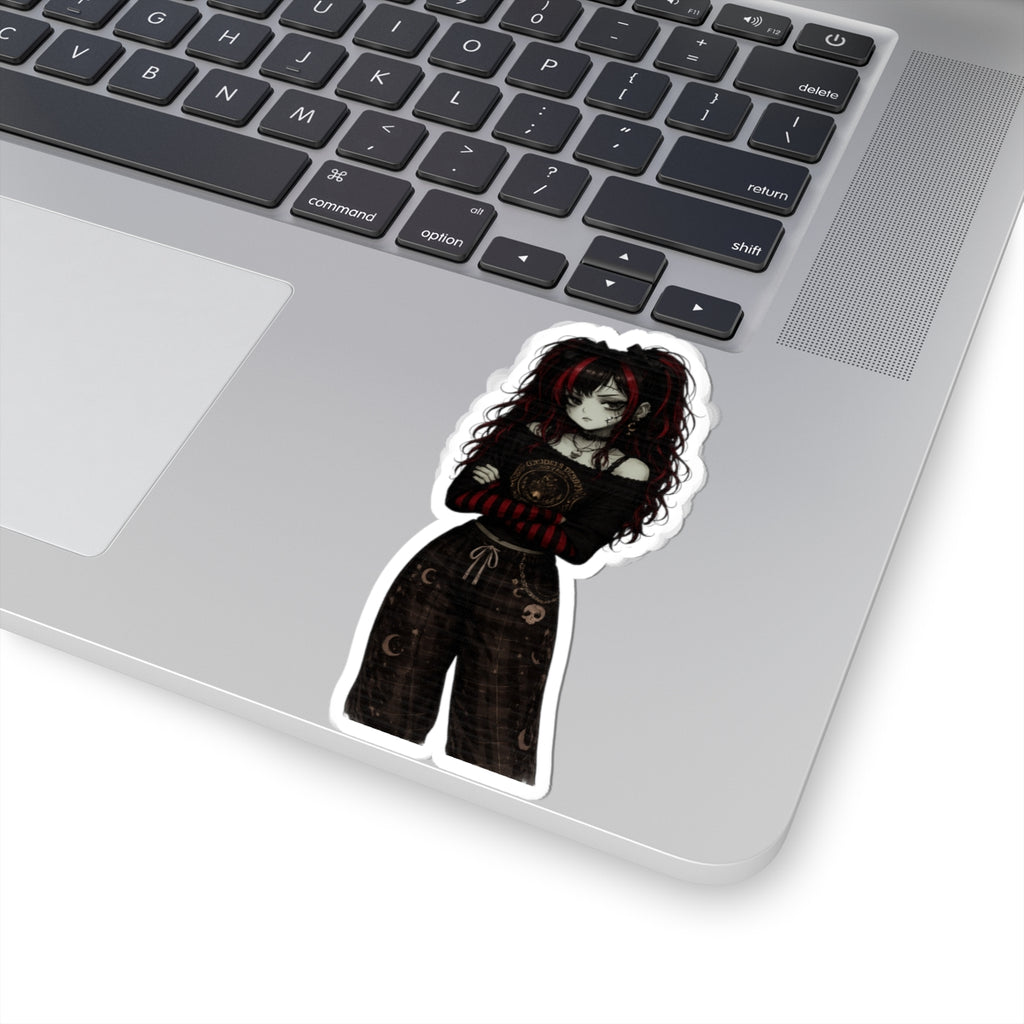 Grumpy Ghoulie Sticker