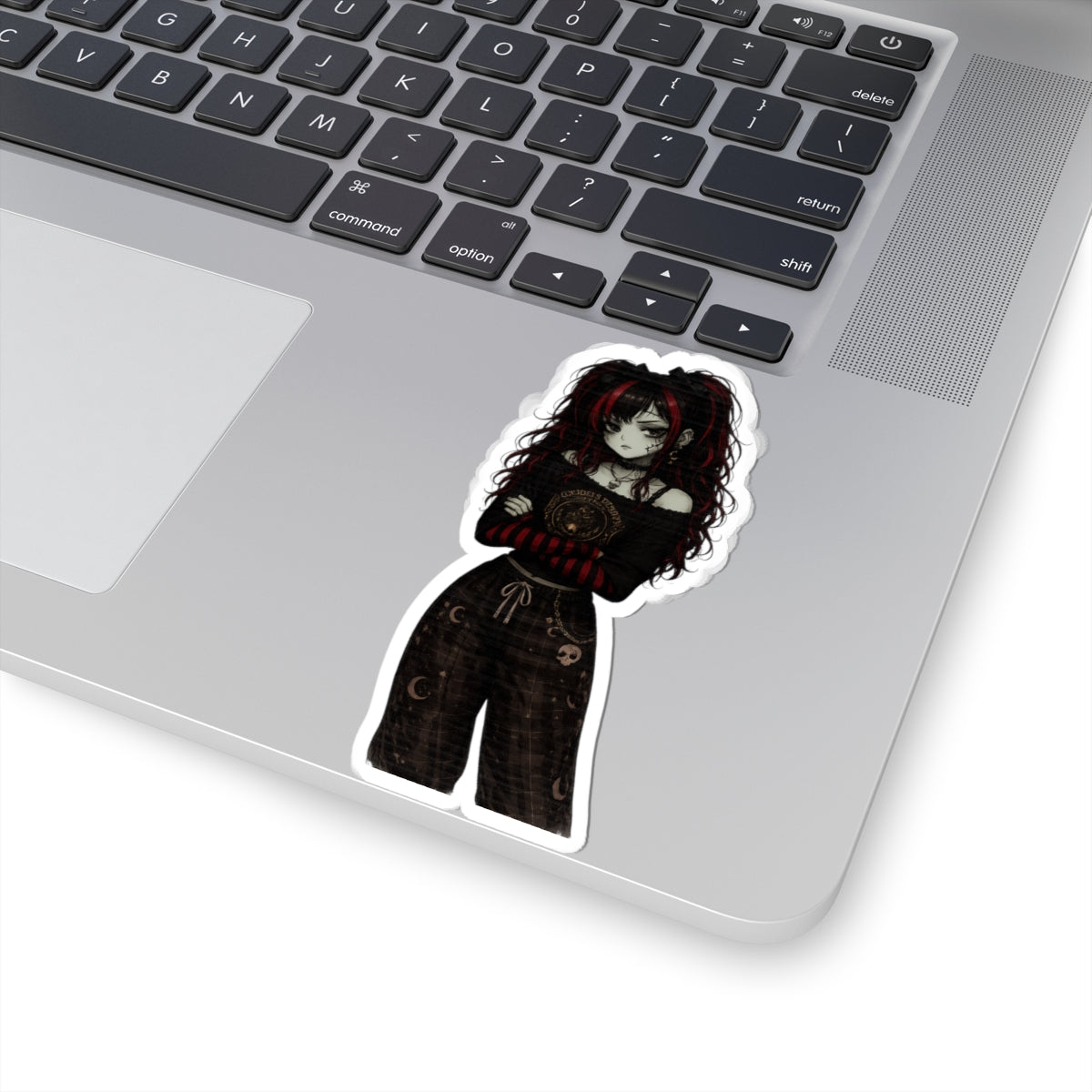 Grumpy Ghoulie Sticker