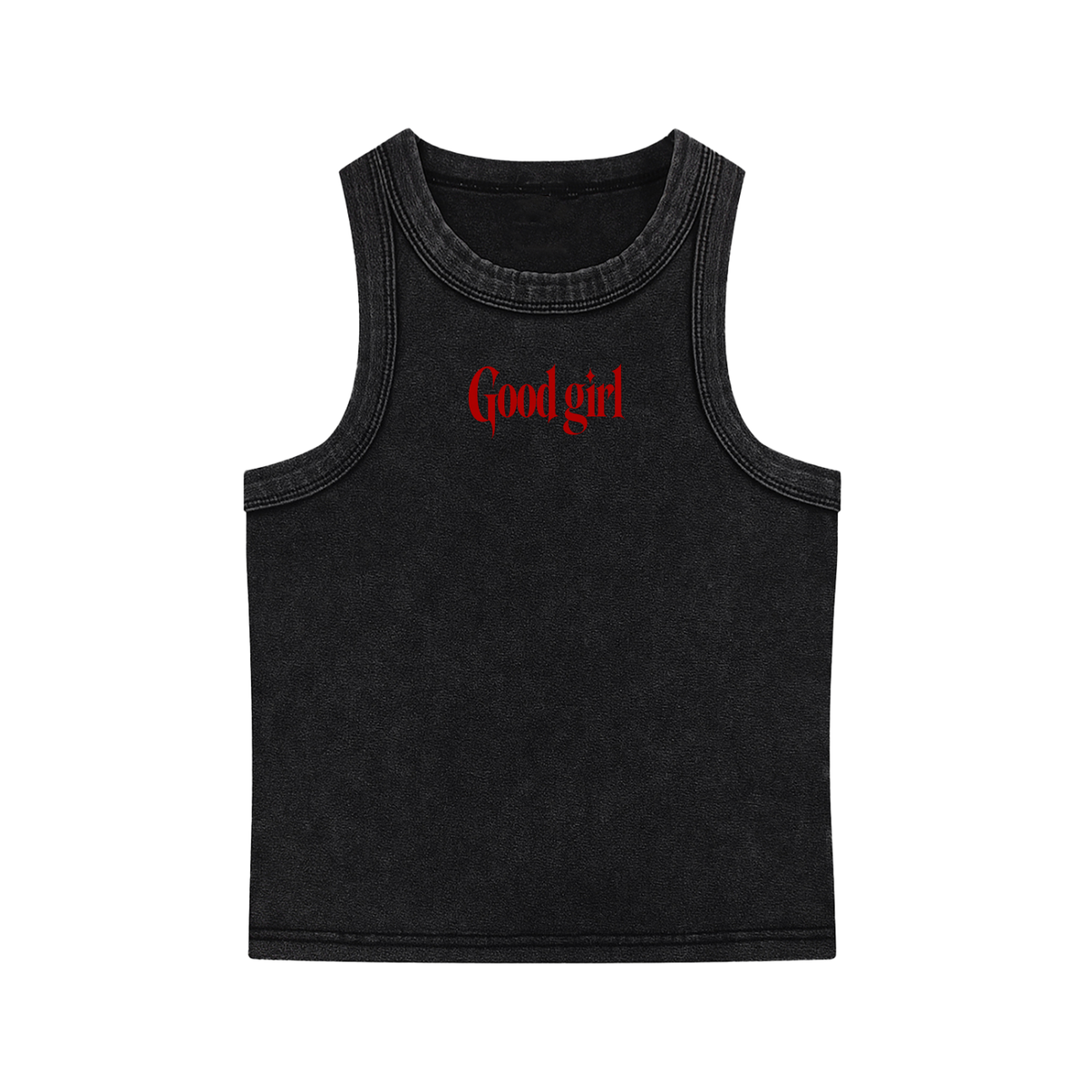 Snow Washed Good girl Tank Top