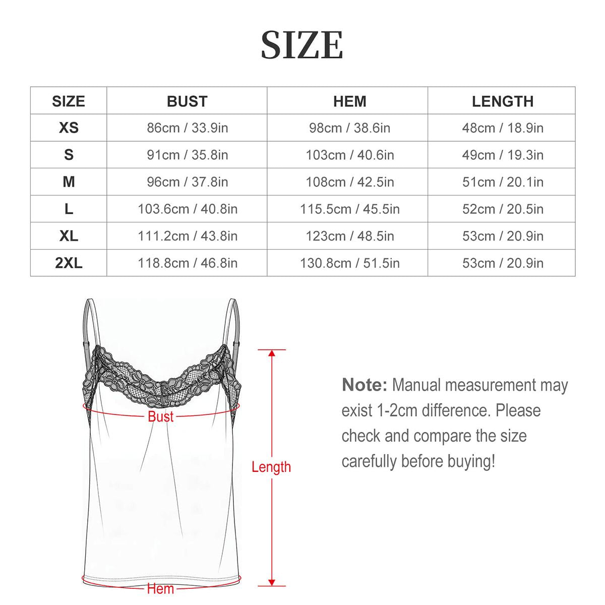 Halloween Cami Lace Pajama Set