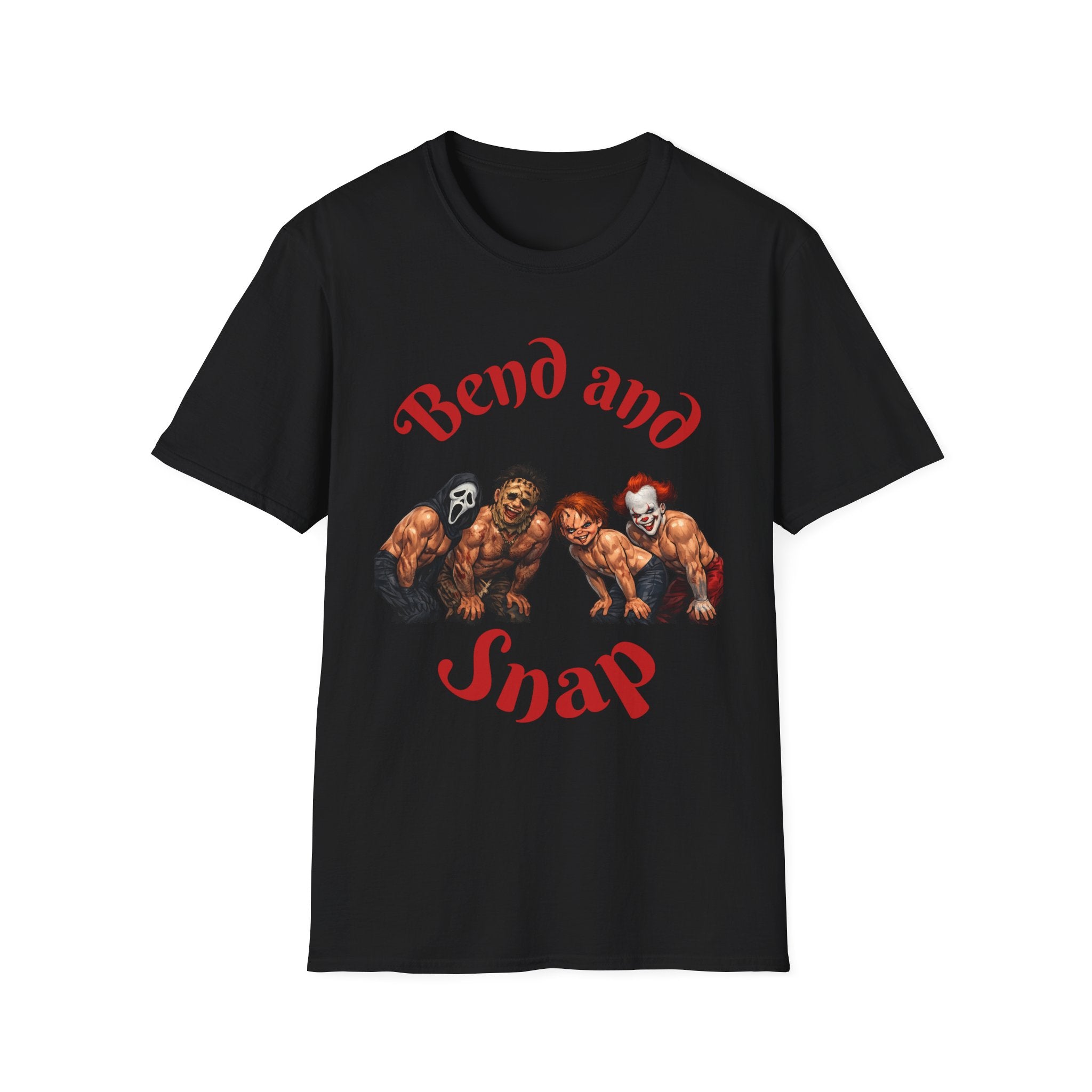 Bend and Snap Horror Icons T-Shirt