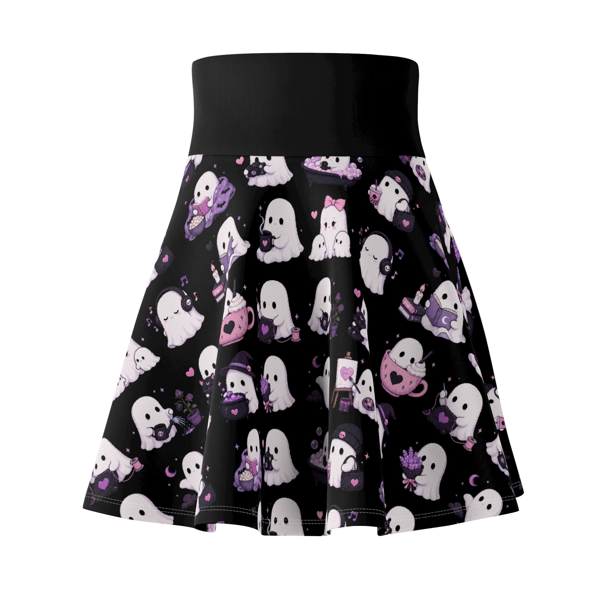 Pastel Ghostie Skater Skirt