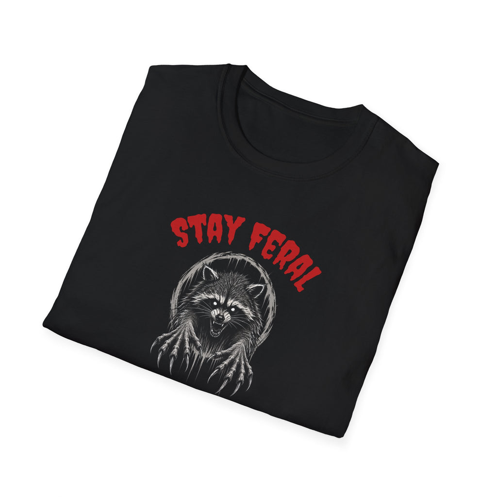Stay Feral Raccoon T-Shirt