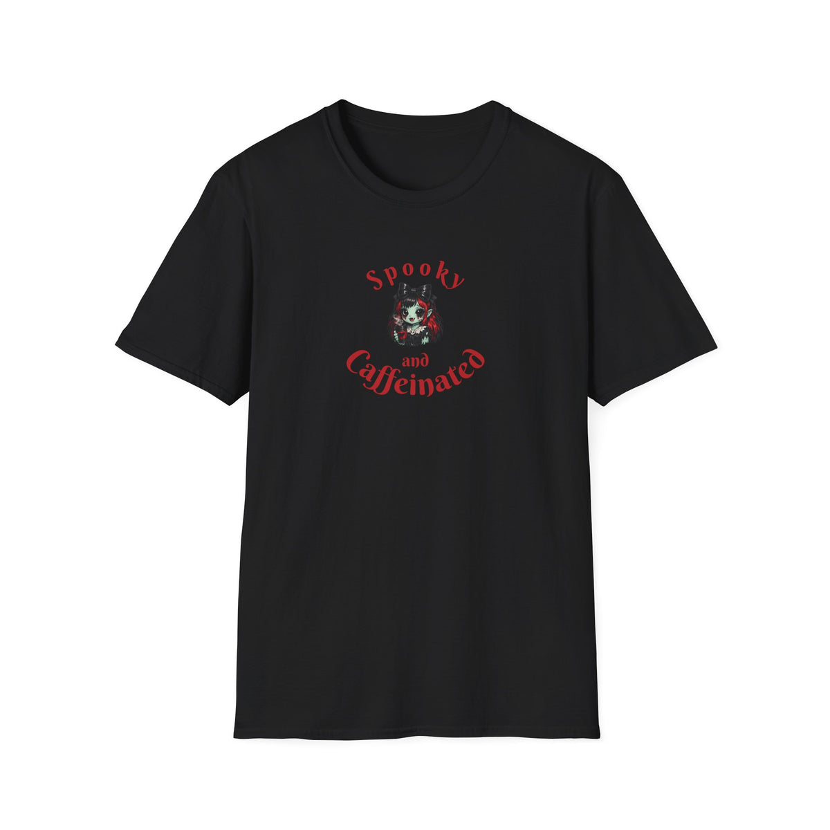 Spooky and Caffeinated T-Shirt