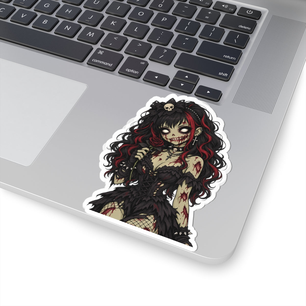 Grumpy Ghoulie Sticker