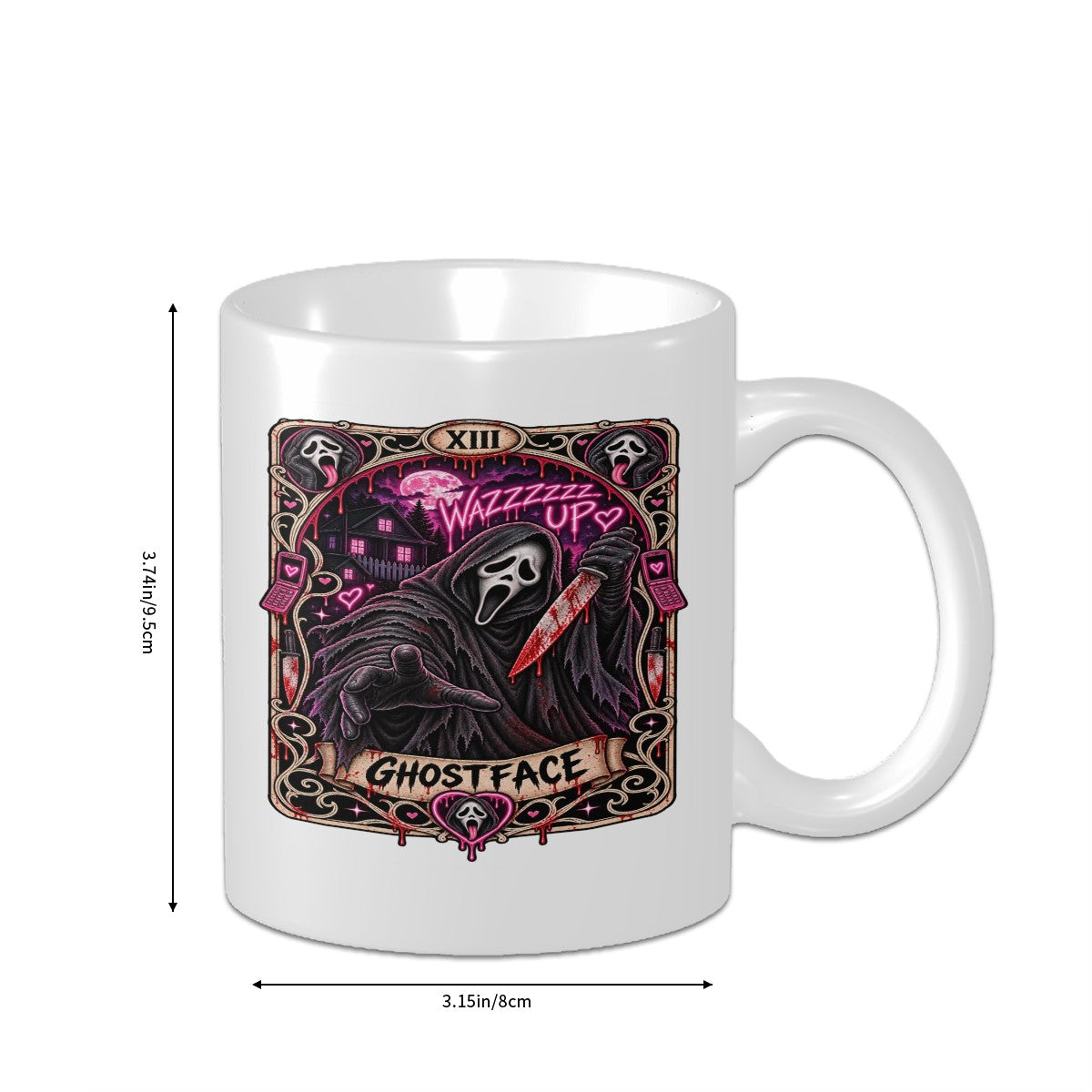 Ghostface Ceramic Coffee Mug (11oz)