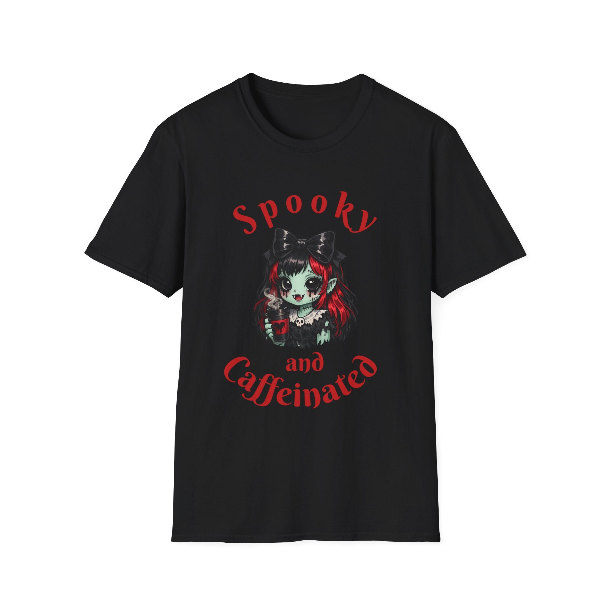 Spooky and Caffeinated T-Shirt