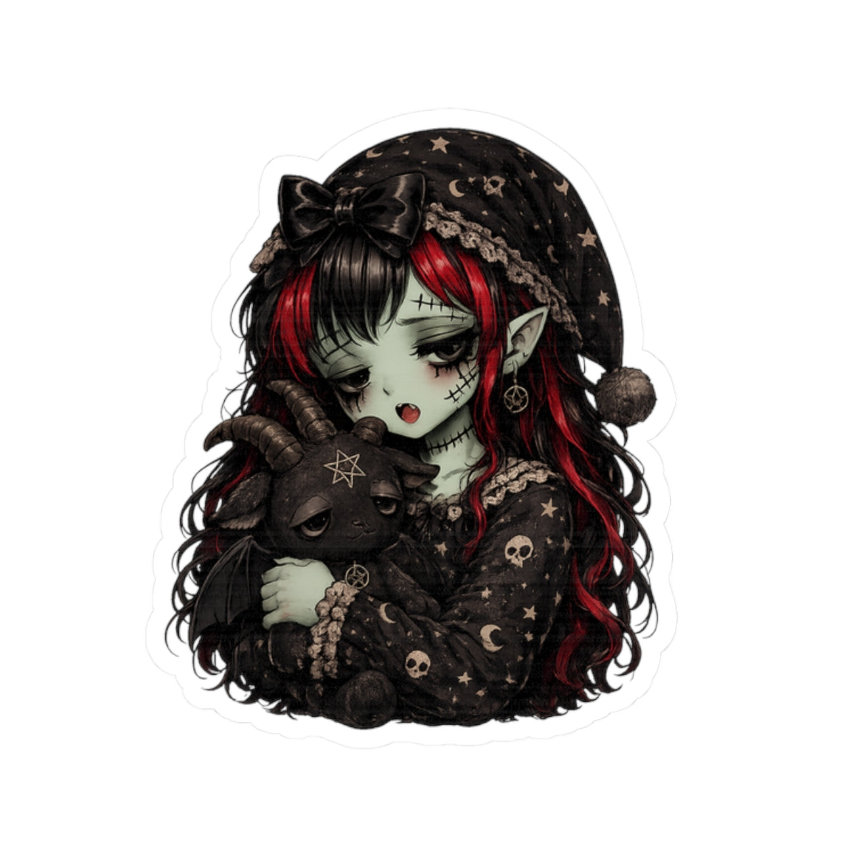 Sleepy Ghoulie Sticker