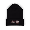 Bite Me Embroidered Beanie