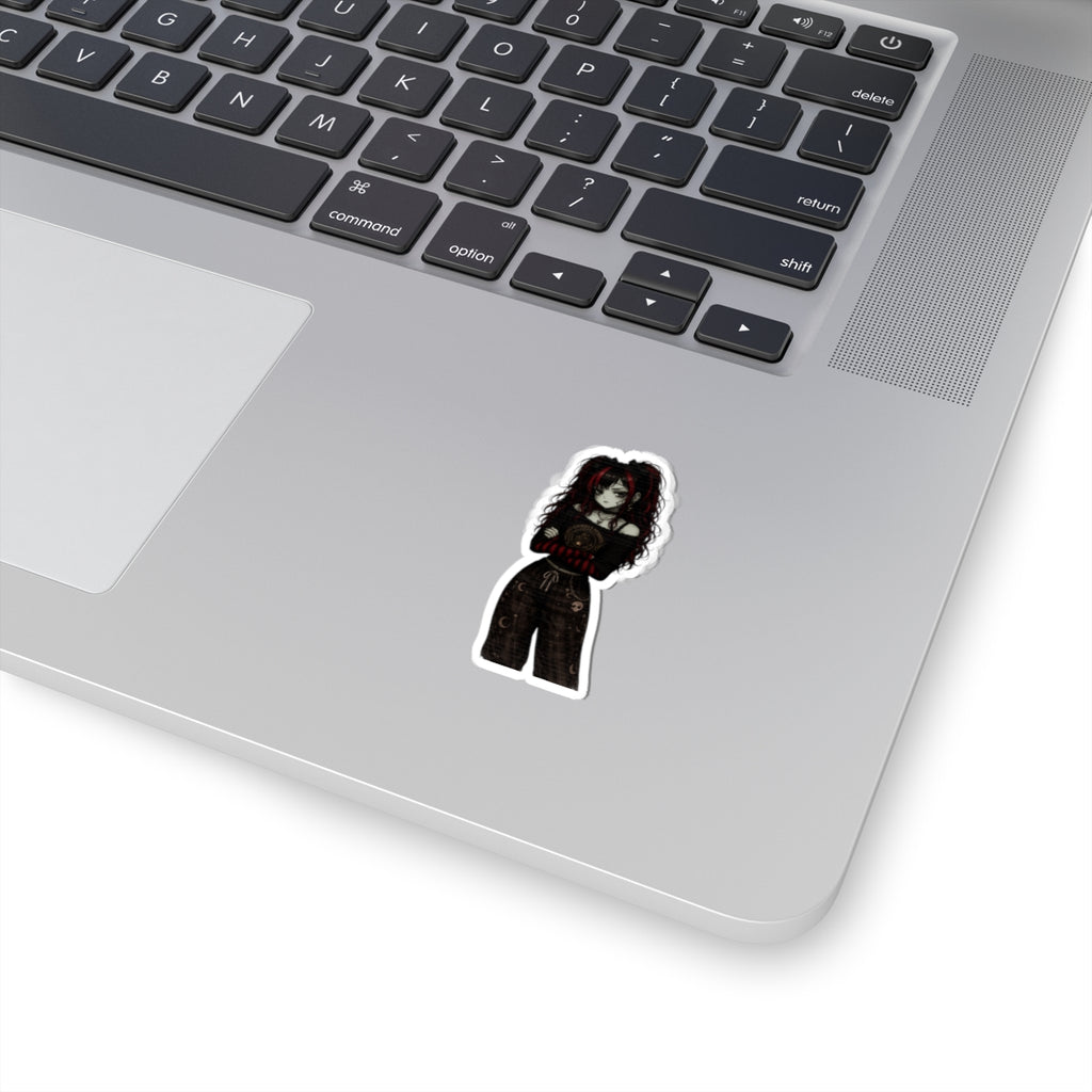 Grumpy Ghoulie Sticker