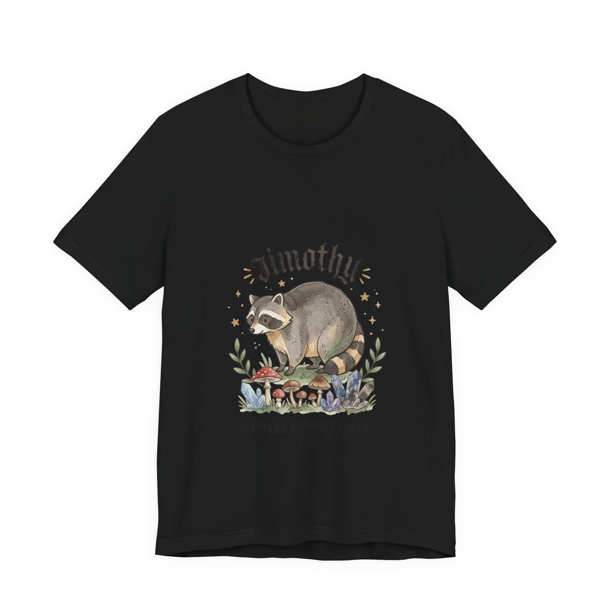 Compact Raccoon Illustration Tee | Seattle mascot, quirky wildlife