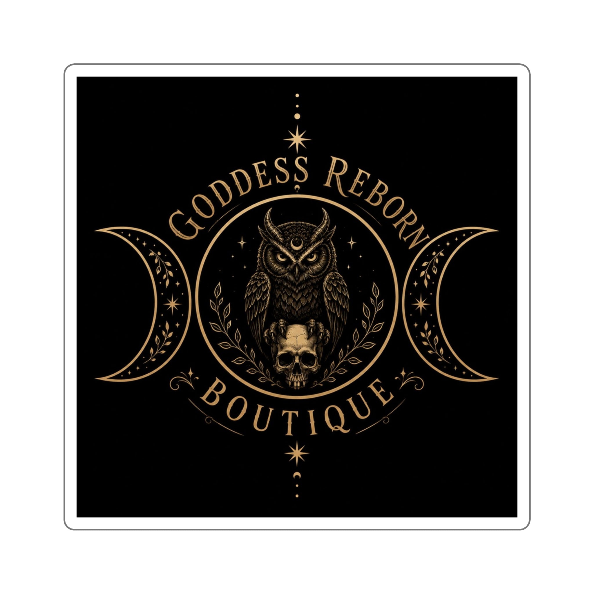 Goddess Reborn Boutique Square Sticker