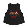 Bend and Snap Horror Crop Top