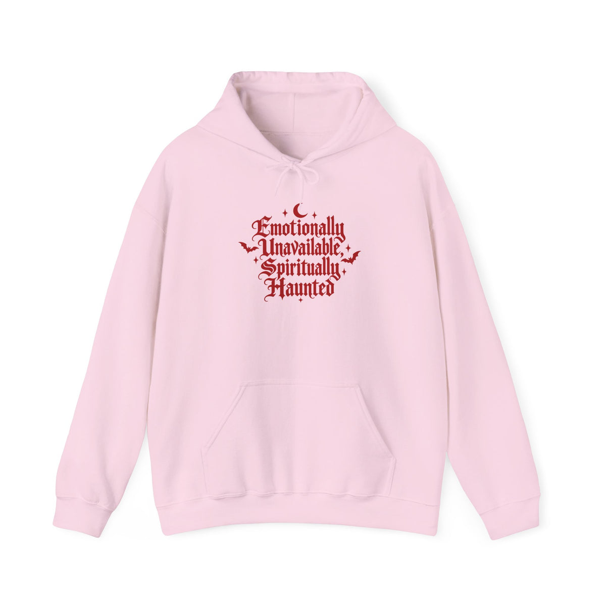 Emotionally Unavailable  Haunted Hoodie