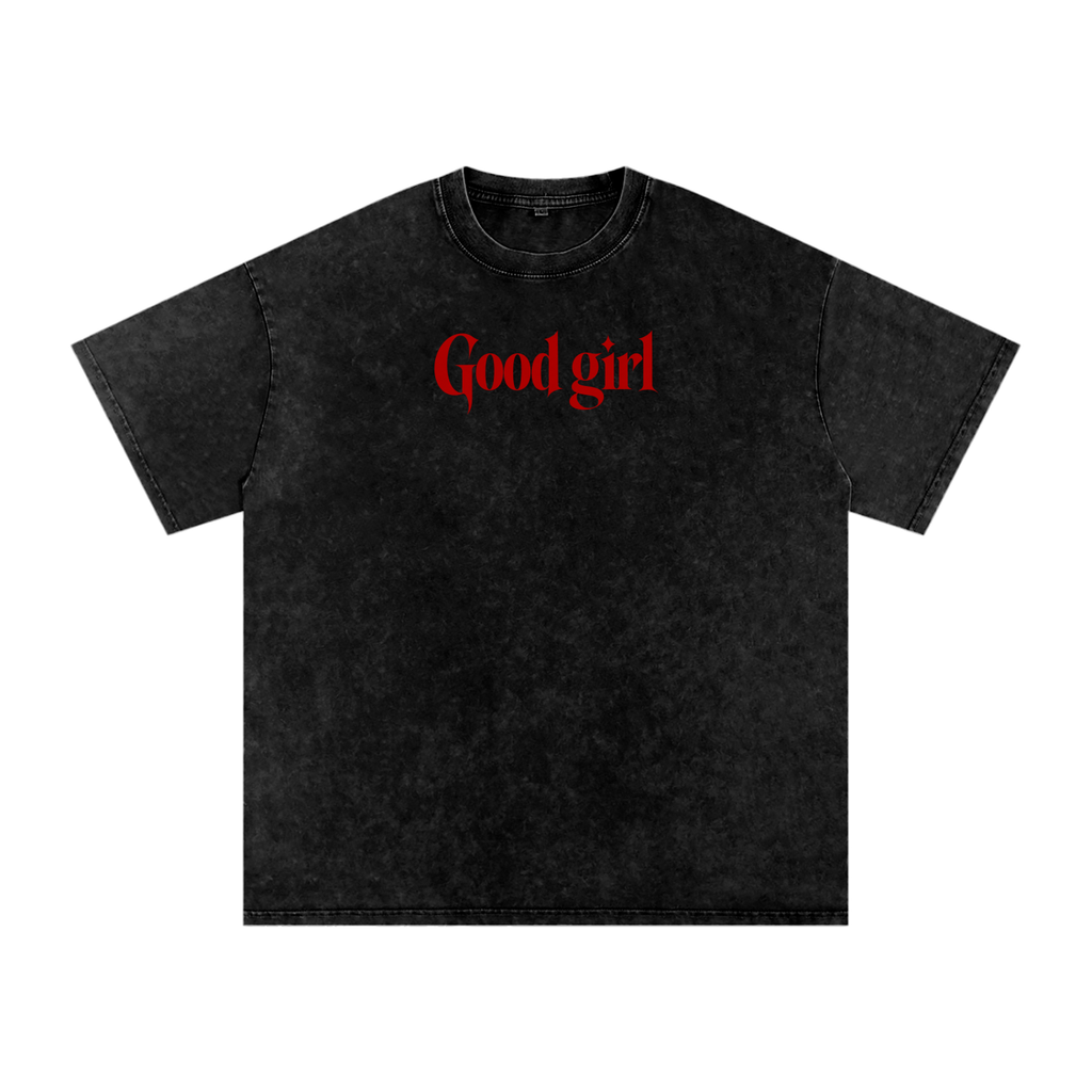 Snow Washed Good Girl T-Shirt