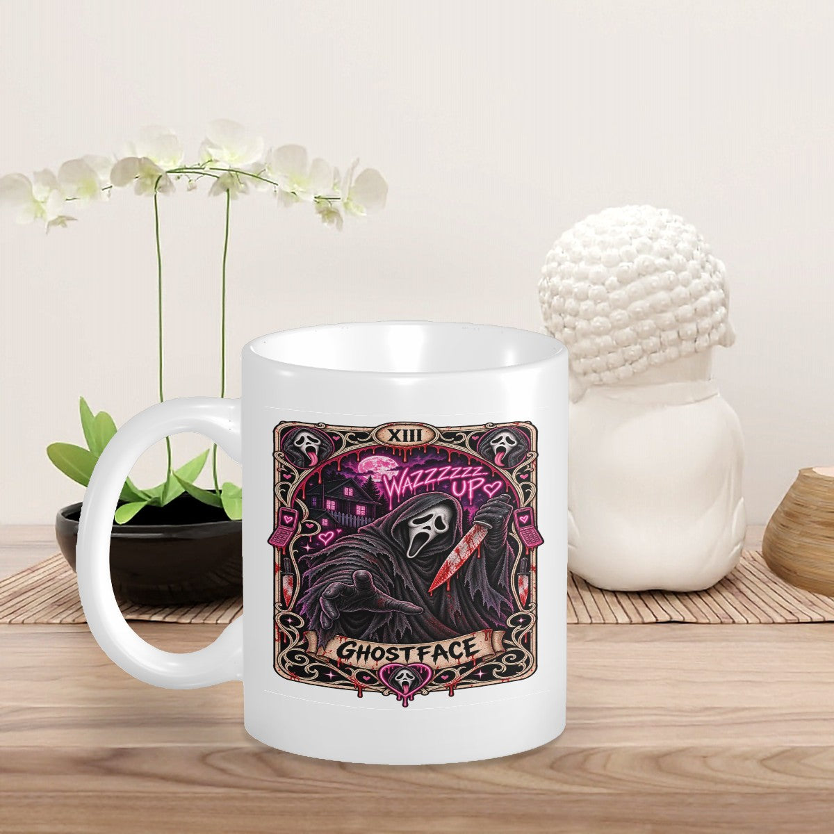 Ghostface Ceramic Coffee Mug (11oz)
