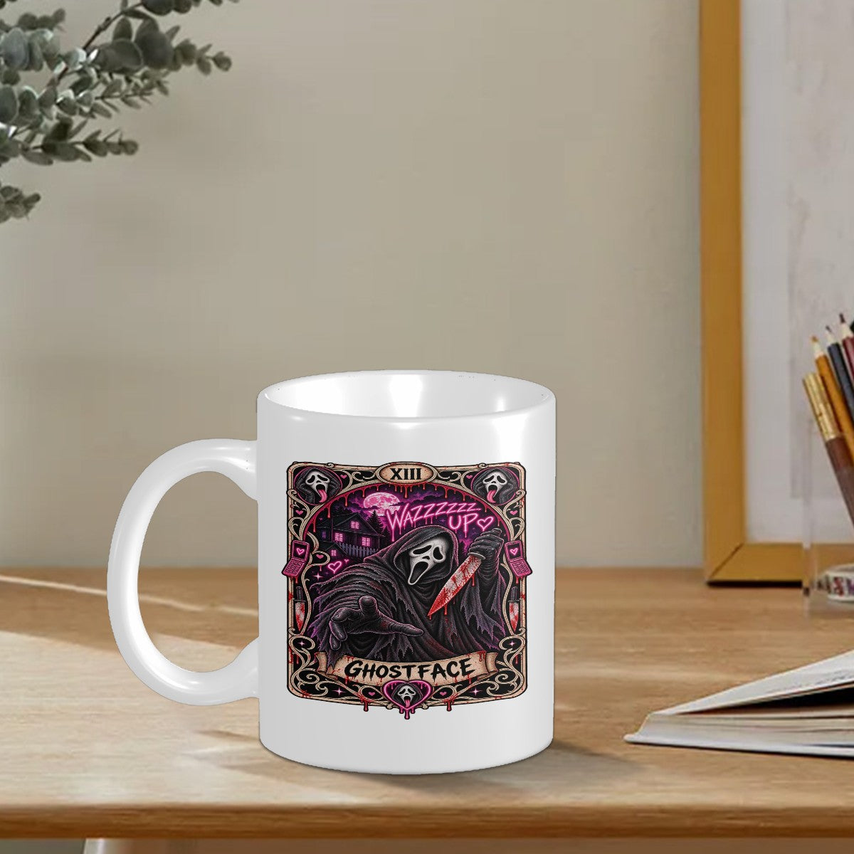 Ghostface Ceramic Coffee Mug (11oz)